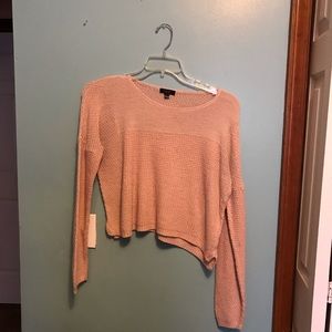 Pink long sleeved shirt